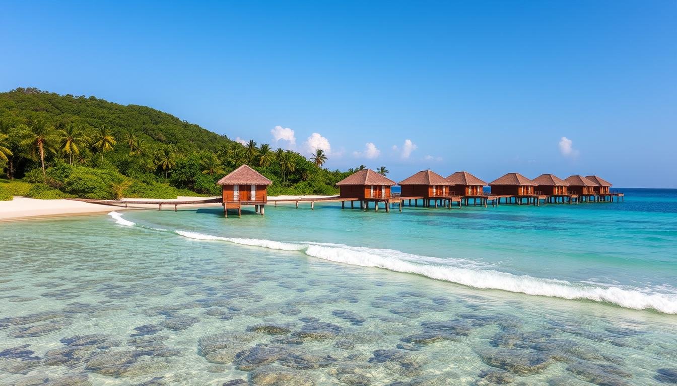 overwater bungalows