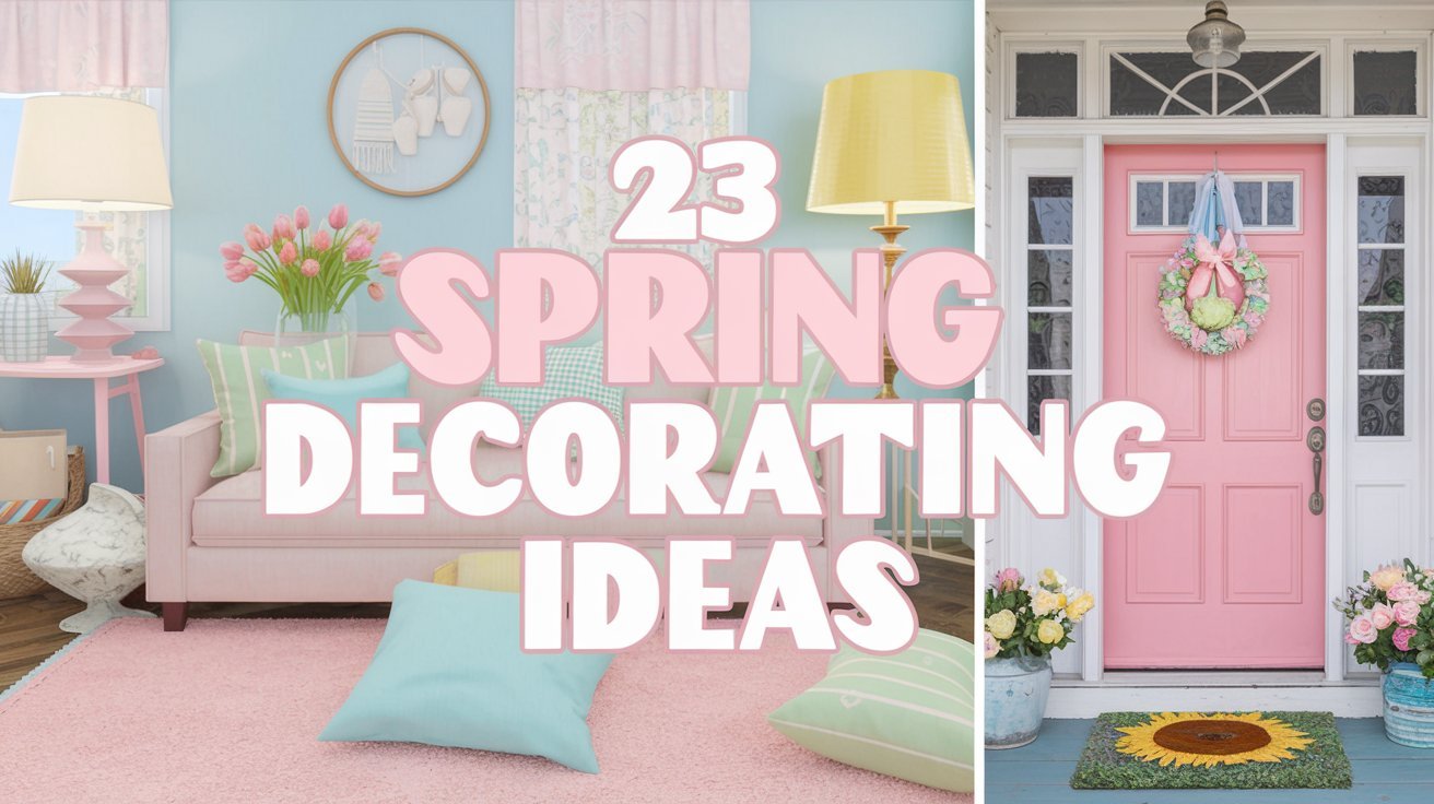 23 Spring Decorating Ideas for Home: Brighten up your space this season